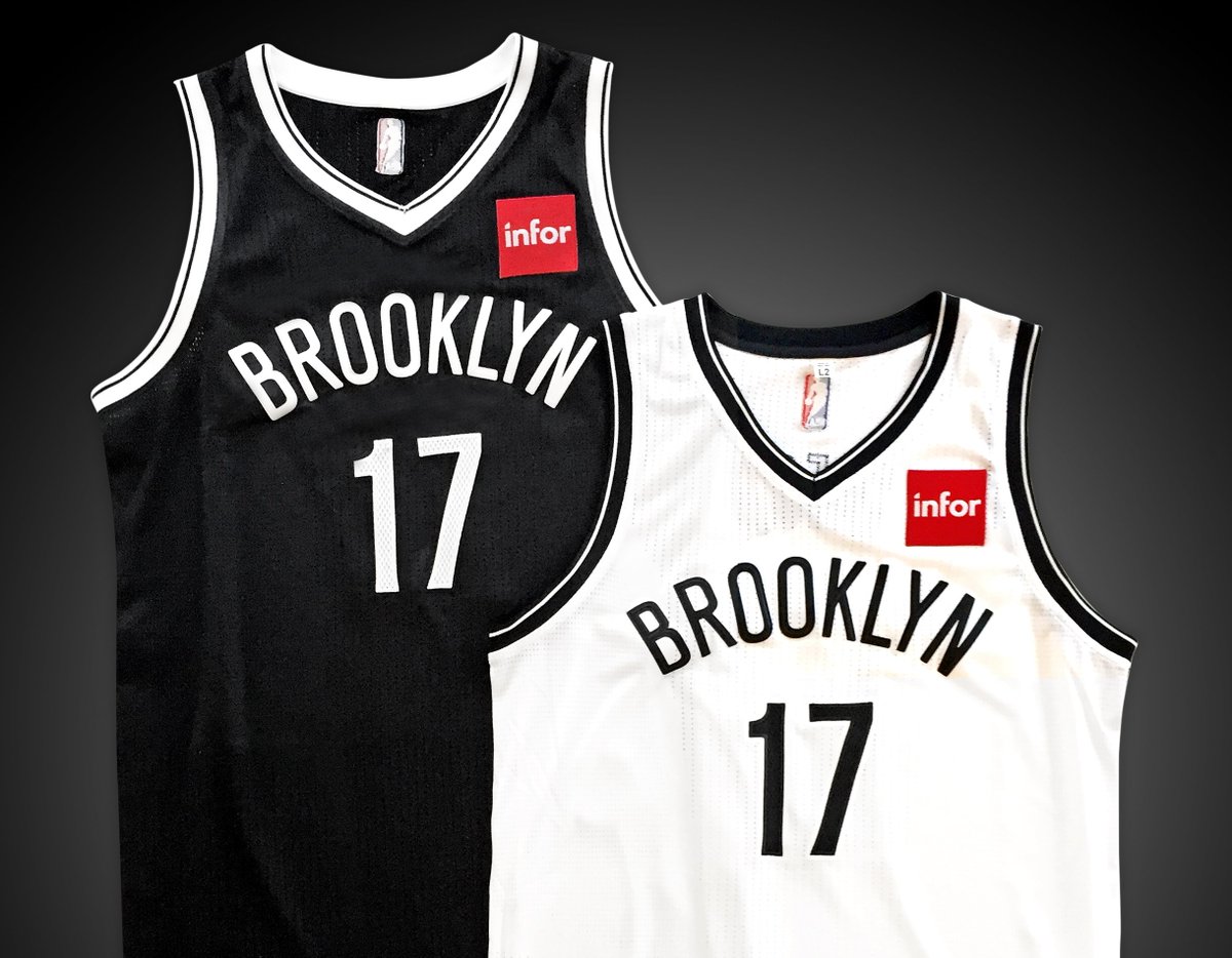 Brooklyn Nets jersey patch sponsor Infor.