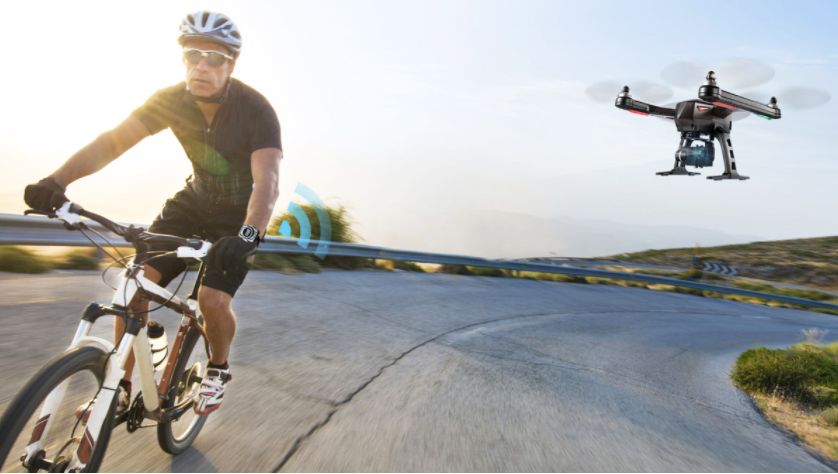New sports technology: FlyPro's XEagle Sport, smartwatch controlled drone