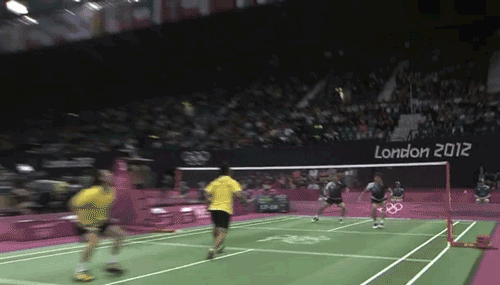 Badminton can be a very competitive and intense sport, especially on the Olympic scene.
